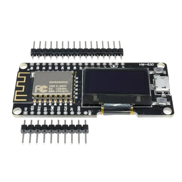 Wemos Nodemcu ESP8266 Wifi + 0.96 Inch OLED Board Wireless/IoT Application